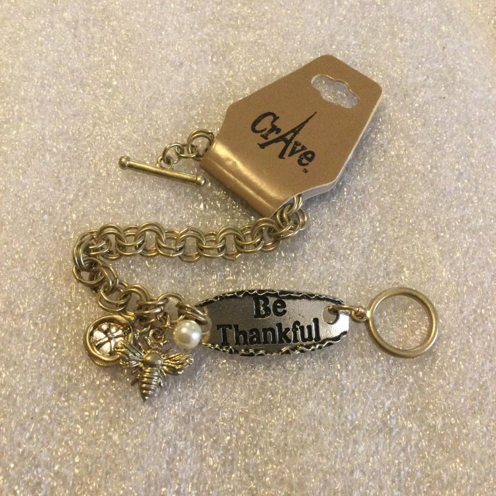 Be thankful bracelet